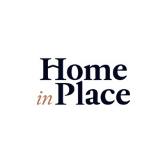 Logo for 'Home in Place'