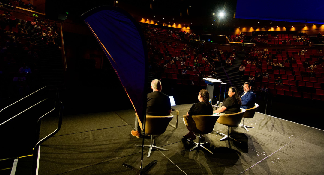 Wide of panel discussion at National Housing Conference 2023