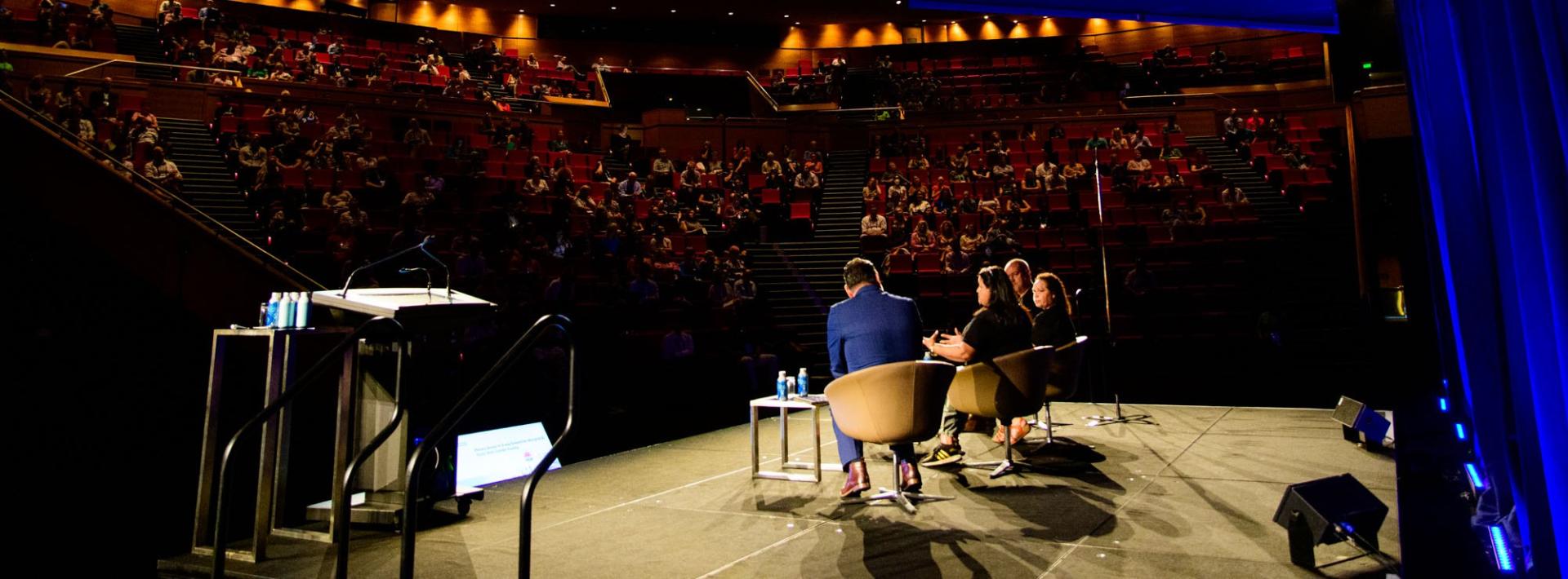 Wide view of crowd at National Housing Conference